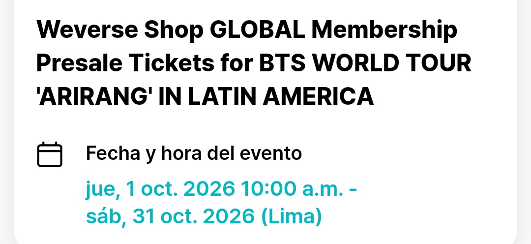 RO⁷💜ARIRANG💜🇵🇪 tweet media