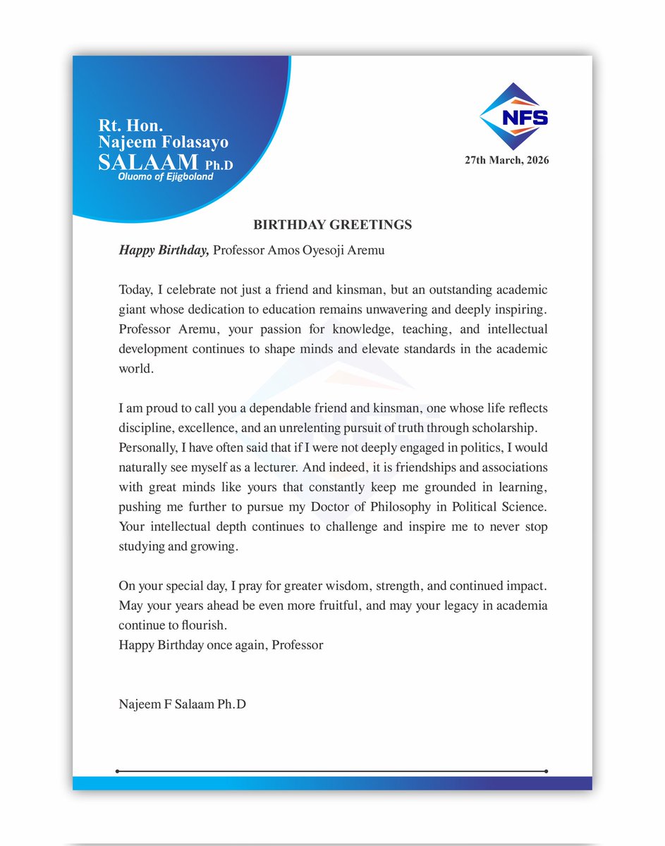 Dr. Najeem F Salaam tweet media