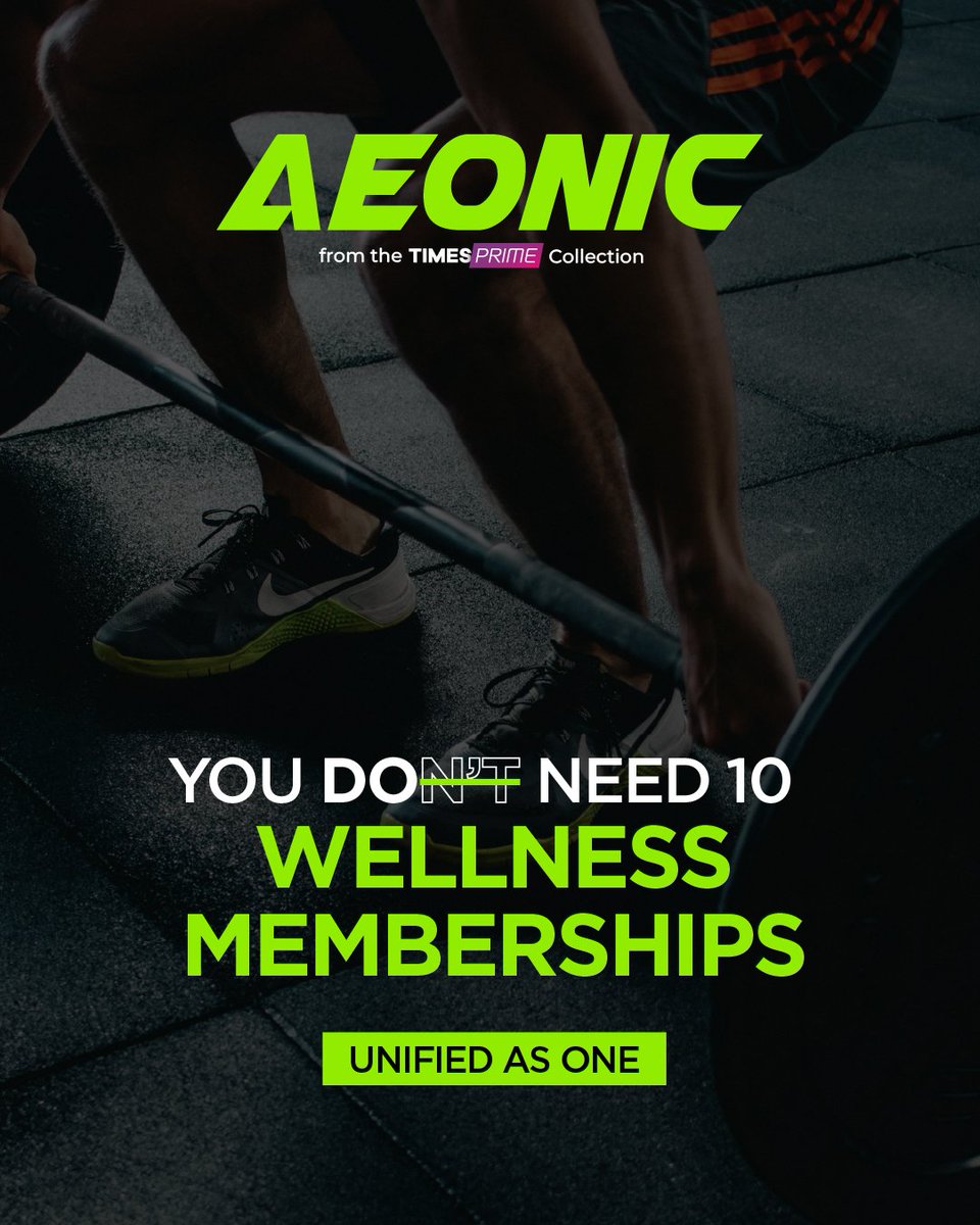 timesprime's tweet image. Less chaos. More control. Redefine wellness with Aeonic.

#timesprime #aeonic #health #fitness #gym