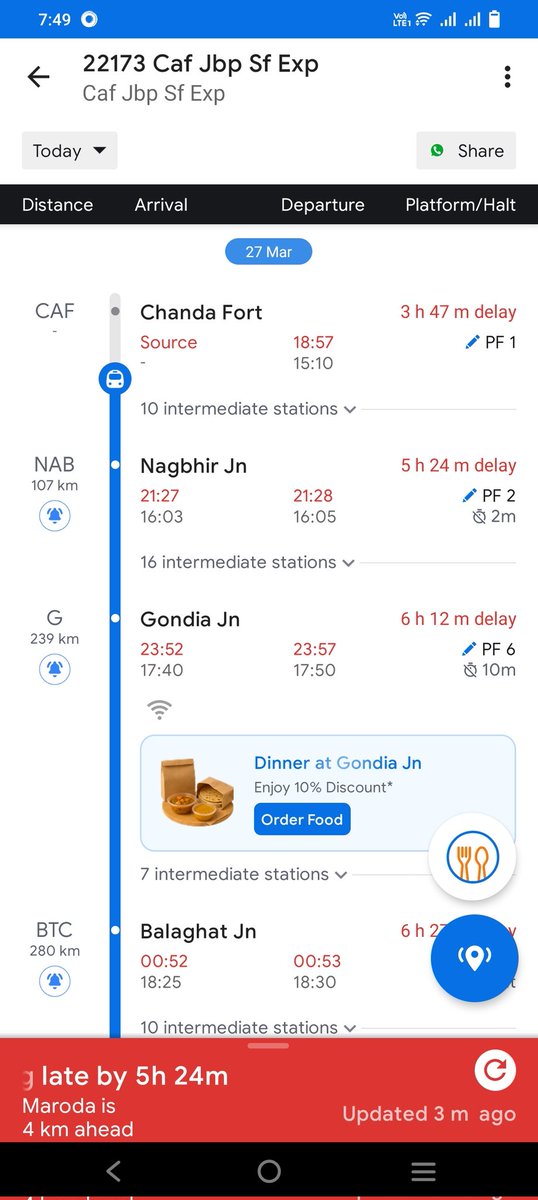 Being_shailes's tweet photo. Indian railway train whose total journey is only 477 km still runs 4 hours late, then what kind of system is this? Please return the money I spent on booking the ticket with Indian Railways.
@irctc_app
@GMSRailway @RailMinIndia
@AshwiniVaishnaw shame on system #bullet_train https://t.co/bMImzd0q9b