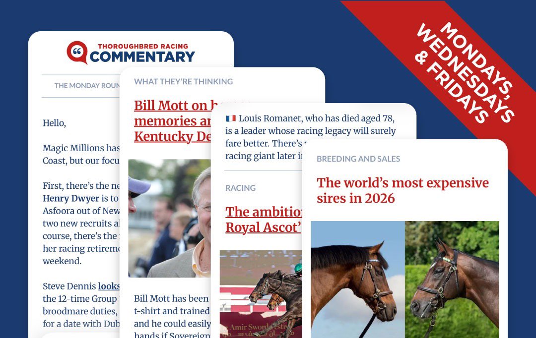 Thoroughbred Racing Commentary tweet media