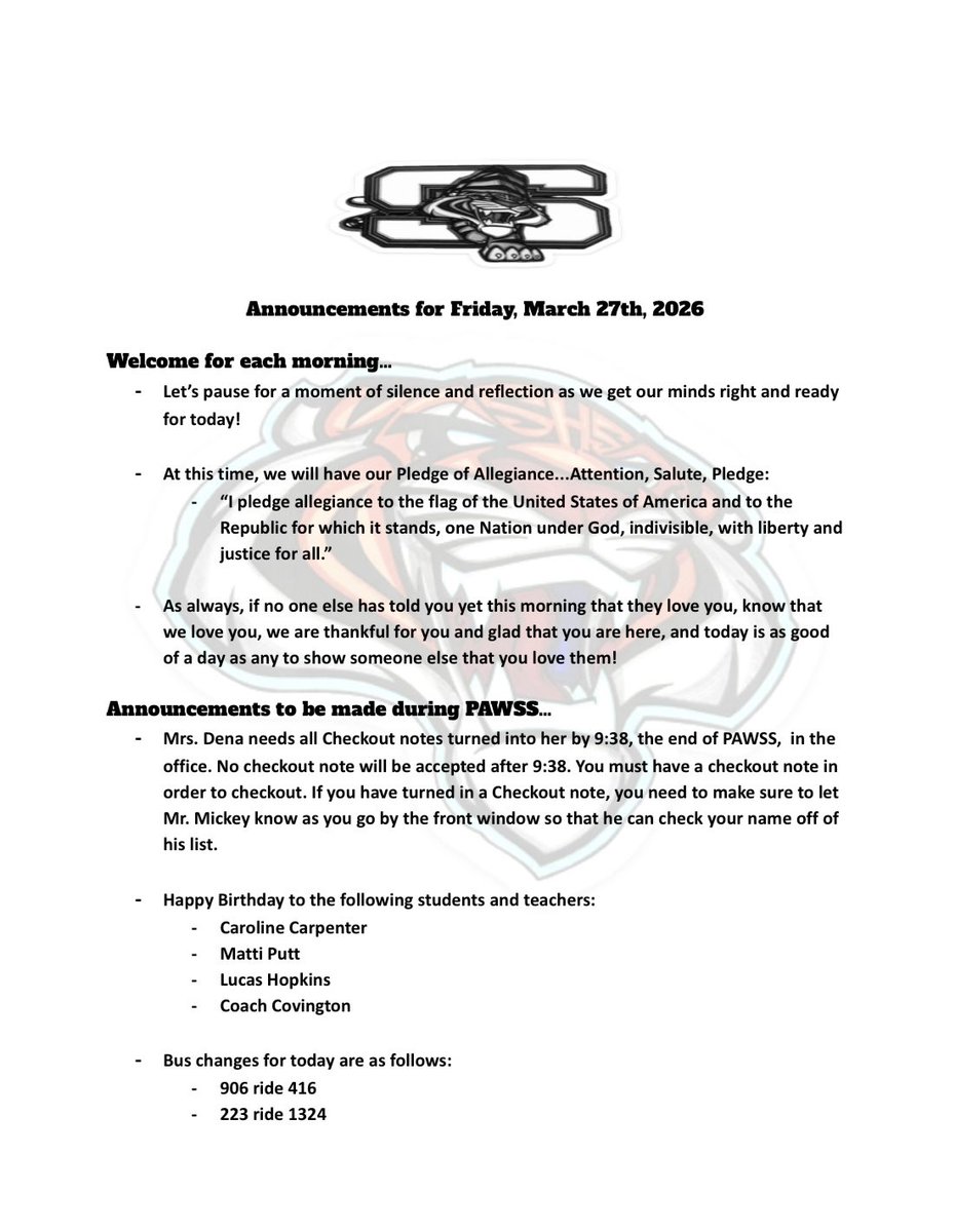 Saltillo High School tweet media