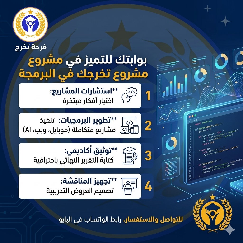 مشروع تخرج امن سيبراني تقنية معلومات هندسة شبكات tweet media