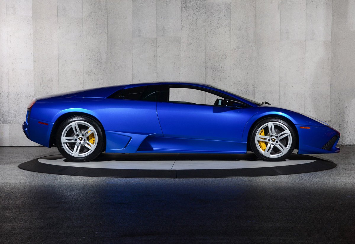 LamboCIub's tweet photo. Monterey Blue Murcielago LP640 https://t.co/QplUb7htFY
