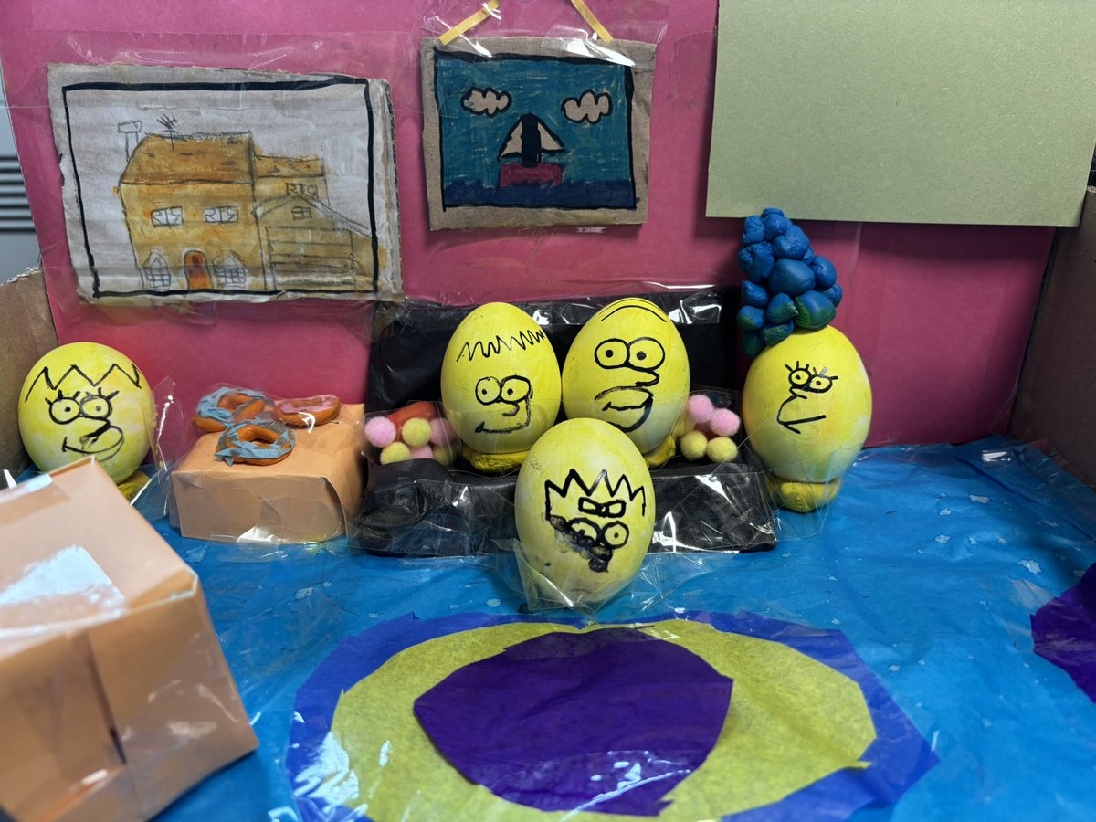 ClassPerkins's tweet photo. Some super creations from 5P. Egg-cellent effort! https://t.co/xHnf42ebtP