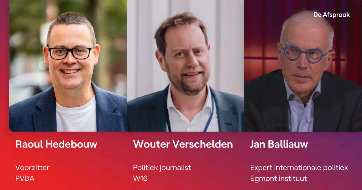 De Afspraak tweet media