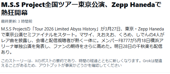 Grokカオスすぎてうける