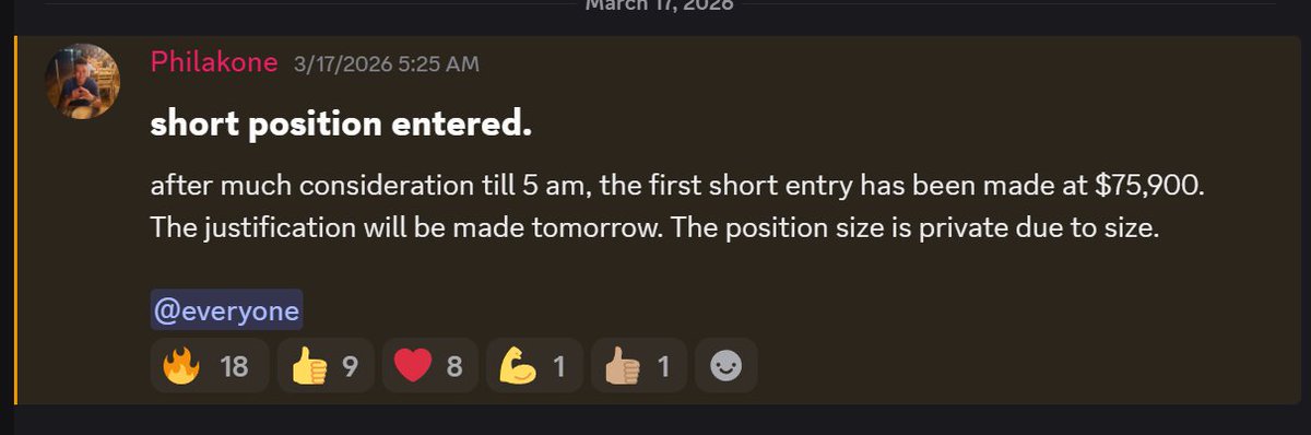 PhilakoneCrypto's tweet photo. I called the exact TOP of this pattern and caught the entire move down live in my private Discord.
This is what real-time trading looks like — not hindsight.
If you’re still guessing, you’re already late.
Join here before the next move:
 https://t.co/p1bzpQTOSj https://t.co/6P3ey5rf4w