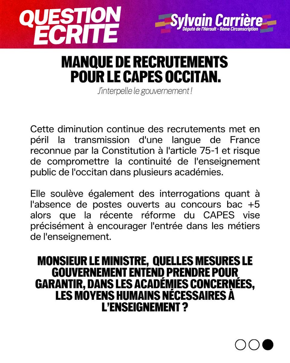 CARRIERE Sylvain tweet media