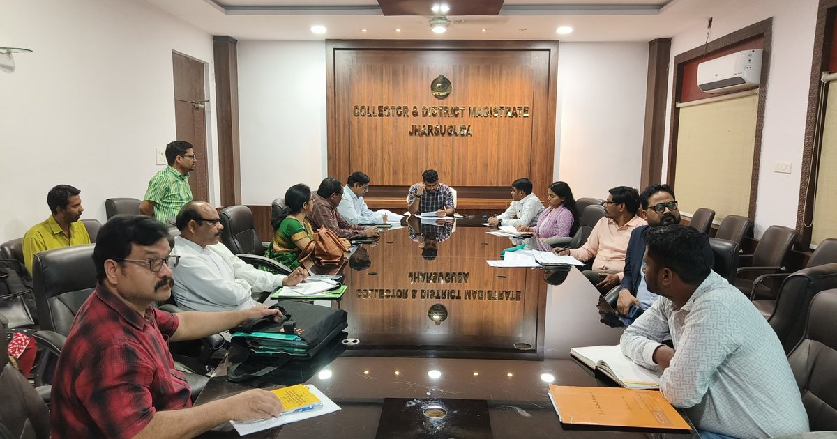 Collector and DM, Jharsuguda tweet media