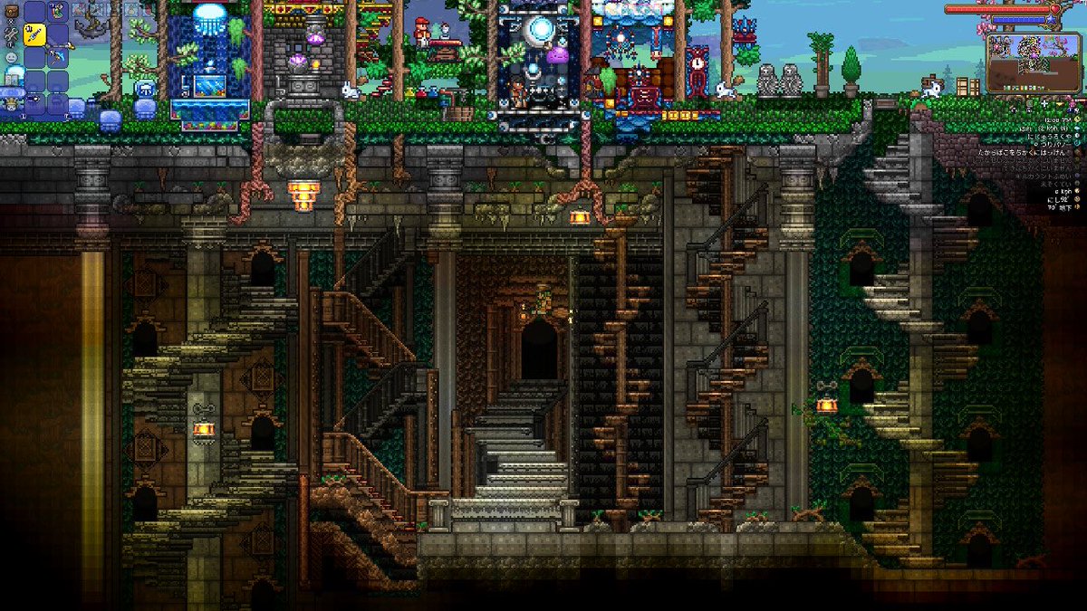 monamizzzz's tweet photo. 螺旋階段どうでしょう
#テラリア #terraria https://t.co/CSsZSfYihD