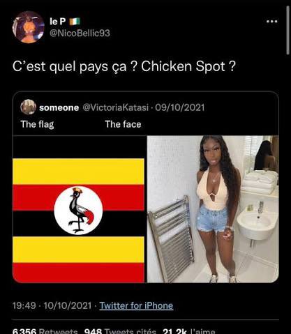 Alors que son pays c’est littéralement