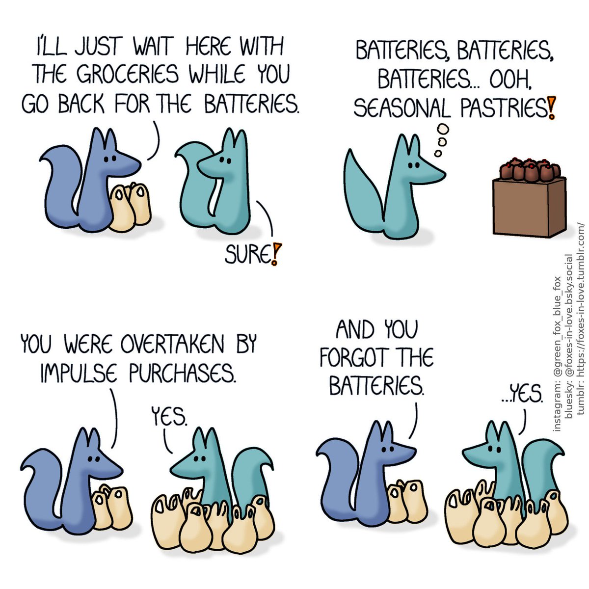 Foxes in Love tweet media