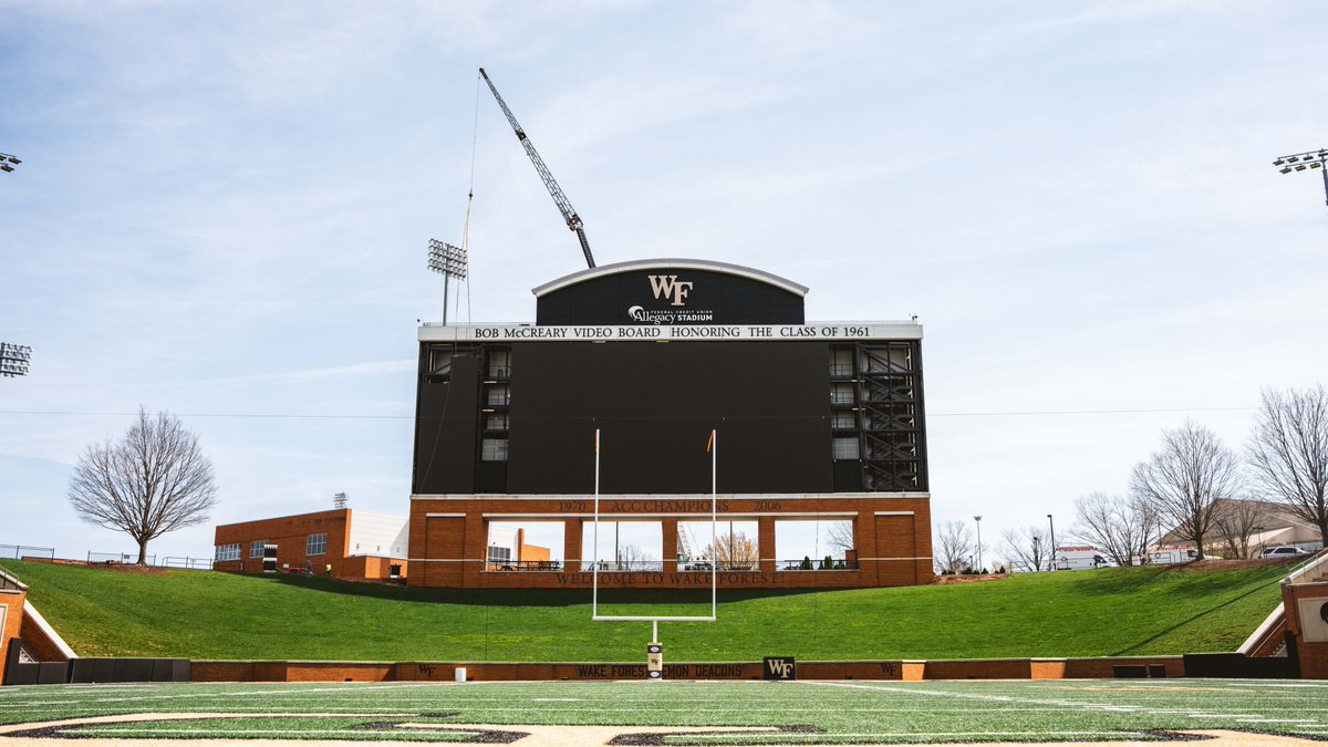 Wake Forest Football tweet media