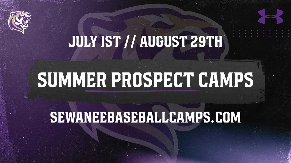 SewaneeBaseball's tweet photo. Our 2026 Summer Prospect Camp Schedule is set! https://t.co/fFhsj94jvD