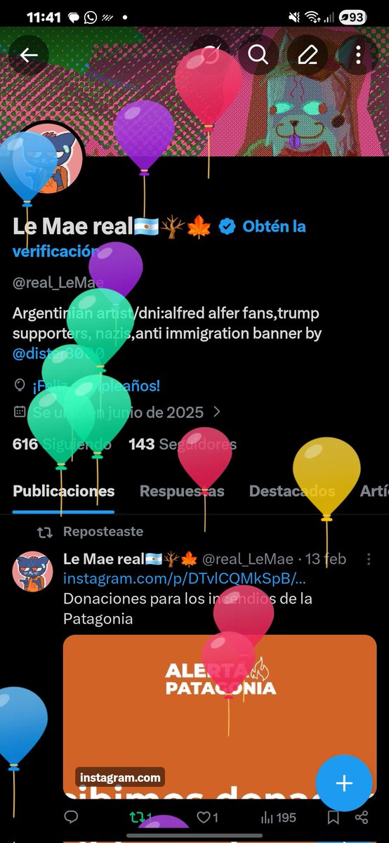 Le Mae real🇦🇷🪾🍁 tweet media