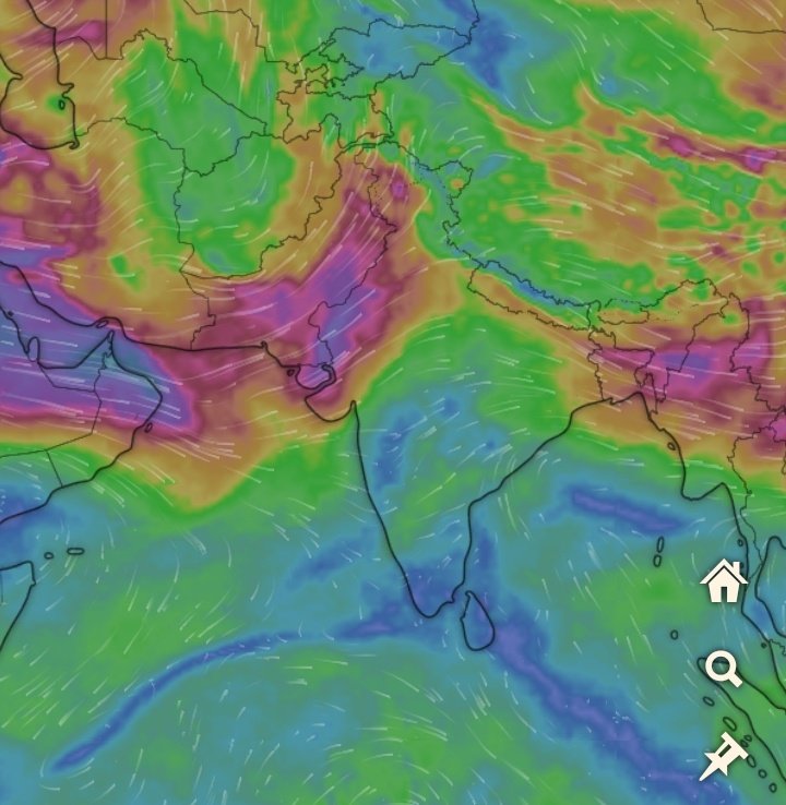 Westerly jet streams that lead to flooding rains in middle east, #UAE #Dubai is likely to impact north #India from 29th &amp; 30th March. 
WD Trough will trigger #Duststorms, moderate to intense rains &amp; thundershowers. 
Another one by 3-4th April, then 6-9th April. Serious above