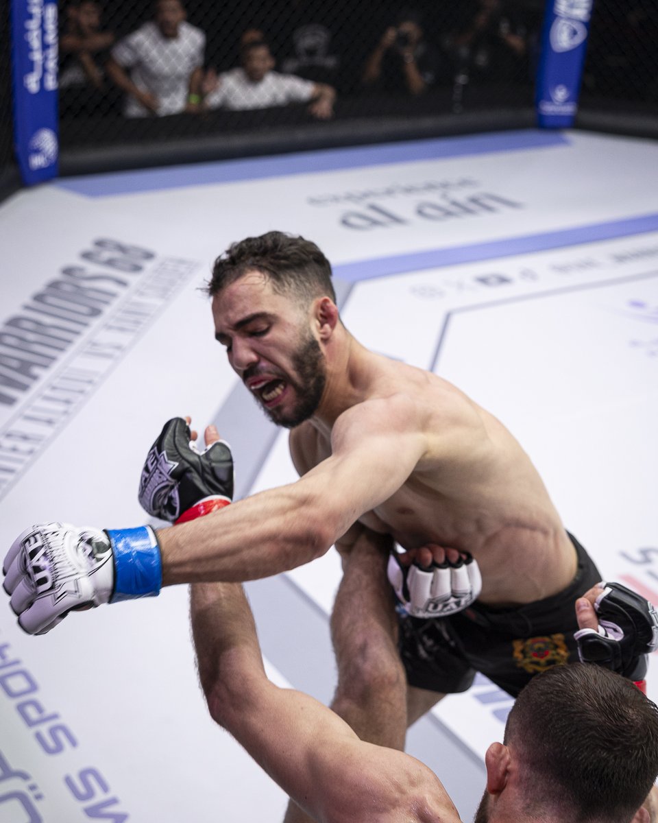 uae_warriors's tweet photo. π΅π Ridouan Errami wins
π₯ ACTION! KO/TKO in Round 2 in Bantamweight
The arena is electric! Ridouan Errami finds the target and secures a highlight-reel KO/TKO Round 2 victory over Abed Masharki today.
#UAEWarriors #UAEW68 #InAlAin https://t.co/c3rcTxcpBy
