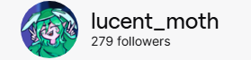 Lucent_Moth🌟🩵 Moth Dragon Vtuber tweet media
