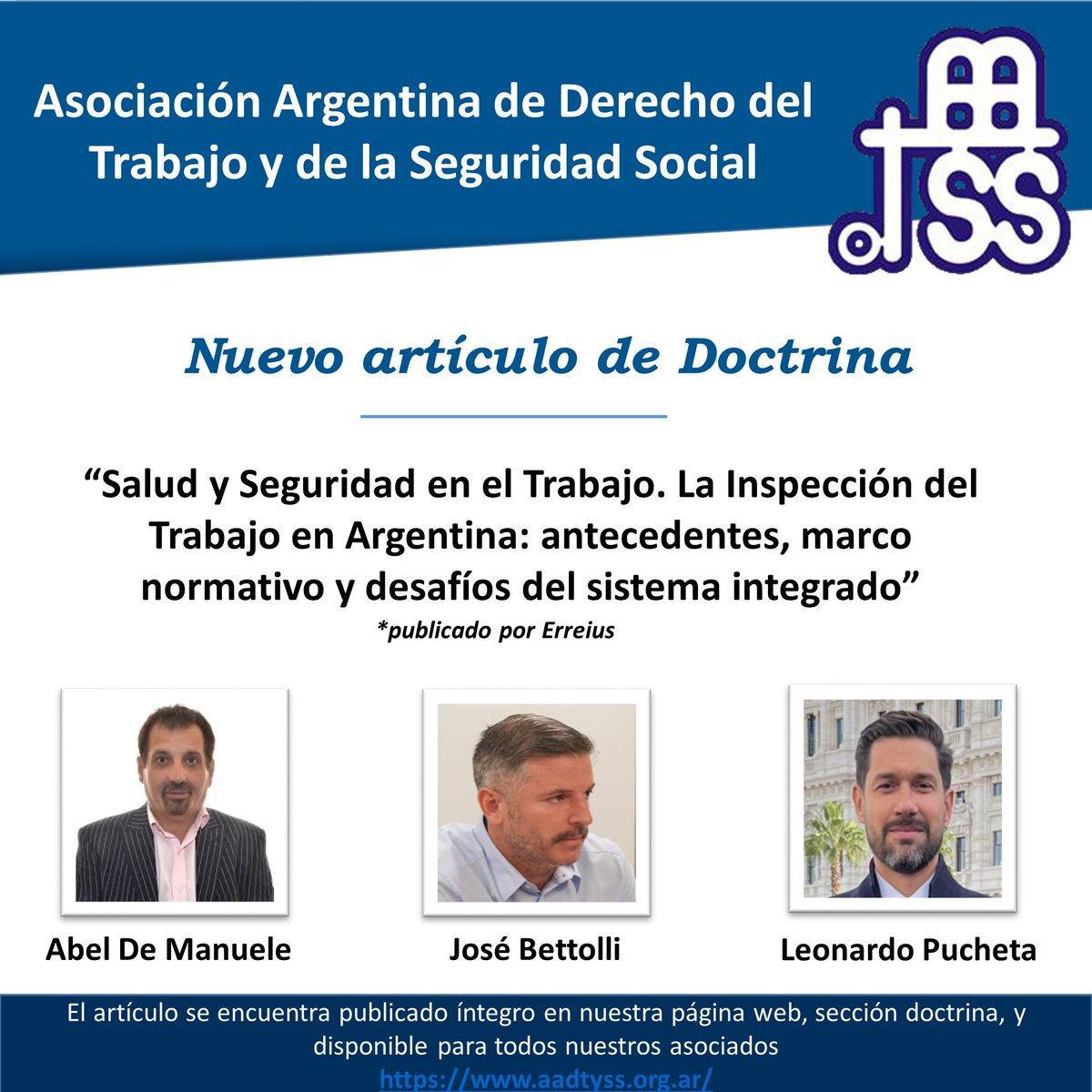 Asoc.Arg.Dcho.Trab. tweet media