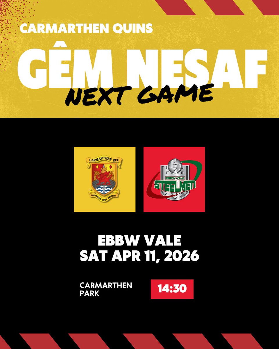 Carmarthen Quins RFC tweet media