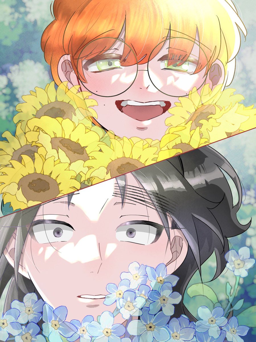 久々乱　花に嵐💐