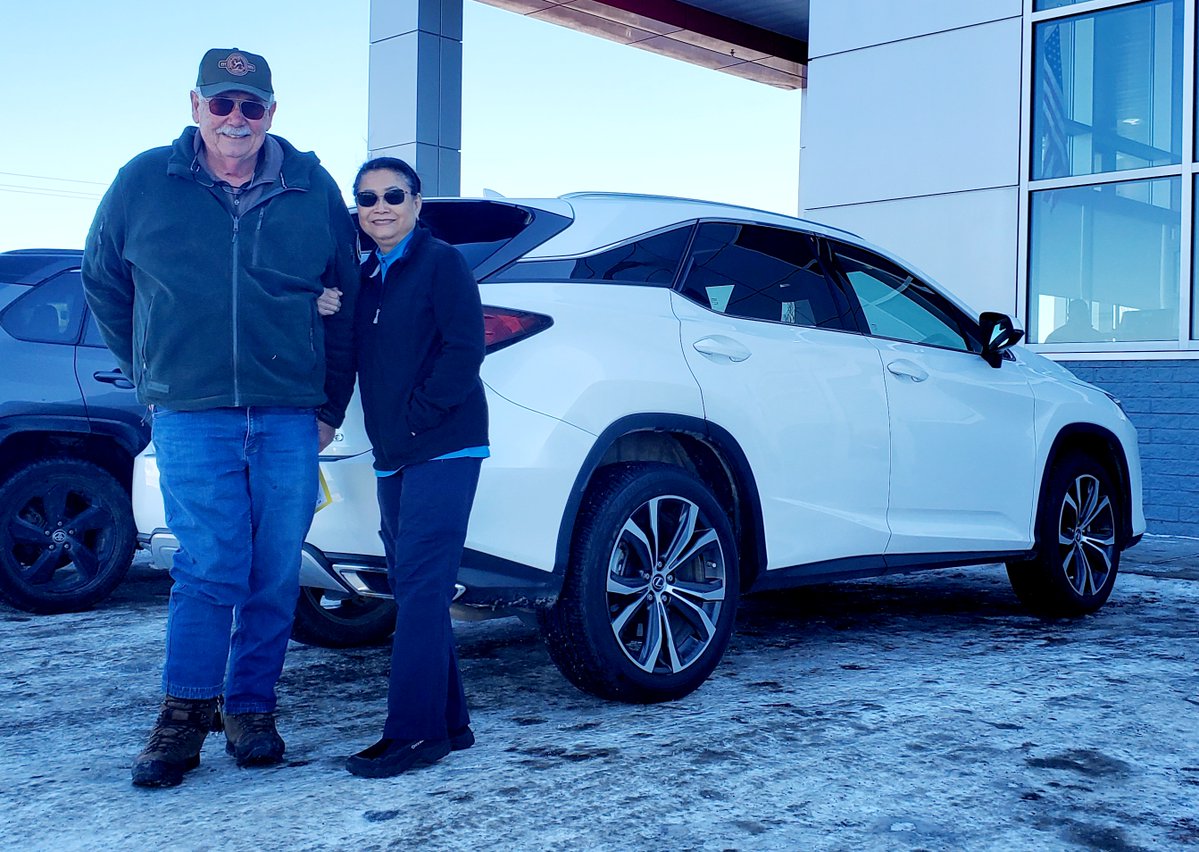toyotaanchorage's tweet image. Bob &amp;amp; Be D, congrats! Thank you for choosing Arn Manipis to help you. Find your Lexus:

cutt.ly/3tPu8xsx

#kendalltoyotaofanchorage #lexus #lexusrx #rx #suv #suvlife #anchorageak #anchoragesuvs #lexuslife #kendallauto #letsstartsomethinggreat
