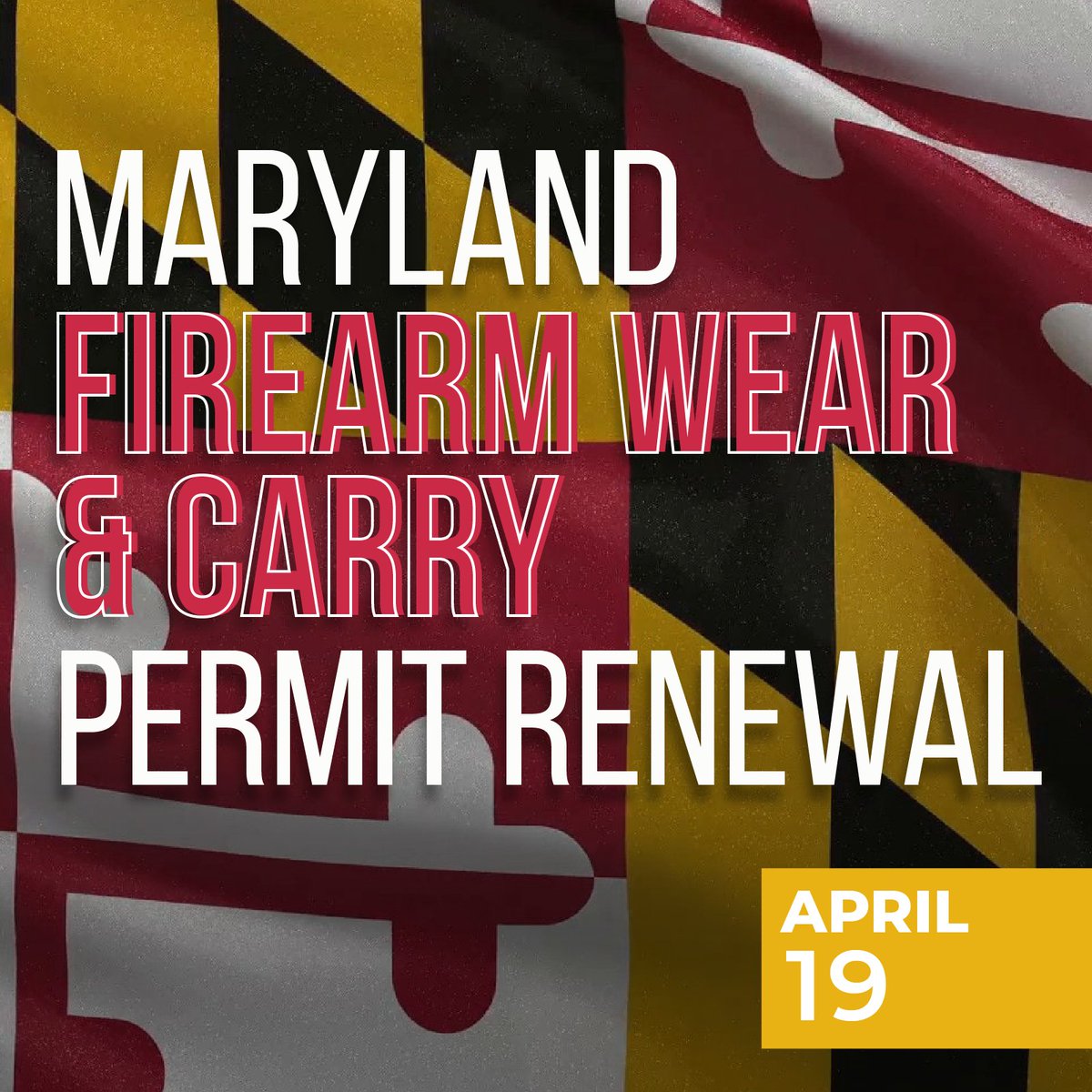 GC_CEWD's tweet photo. Registration is live for Maryland Firearm Wear &amp; Carry Training! We also offer a permit renewal course. 🎯

For info or to register, call 301-387-3781 or visit https://t.co/E8al2QNNKI or https://t.co/gnxW1ckCjv https://t.co/HwU7tgJRiE