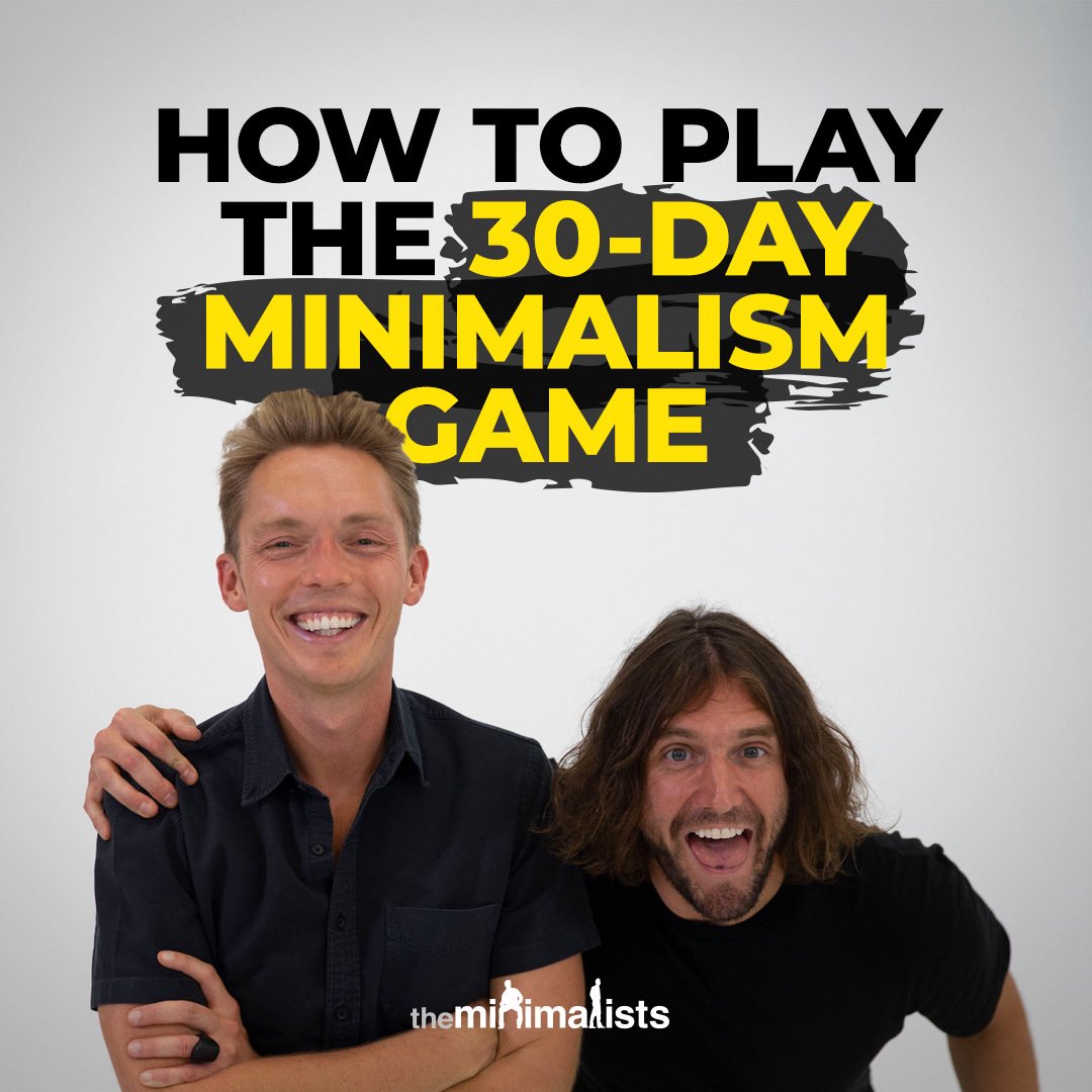The Minimalists tweet media