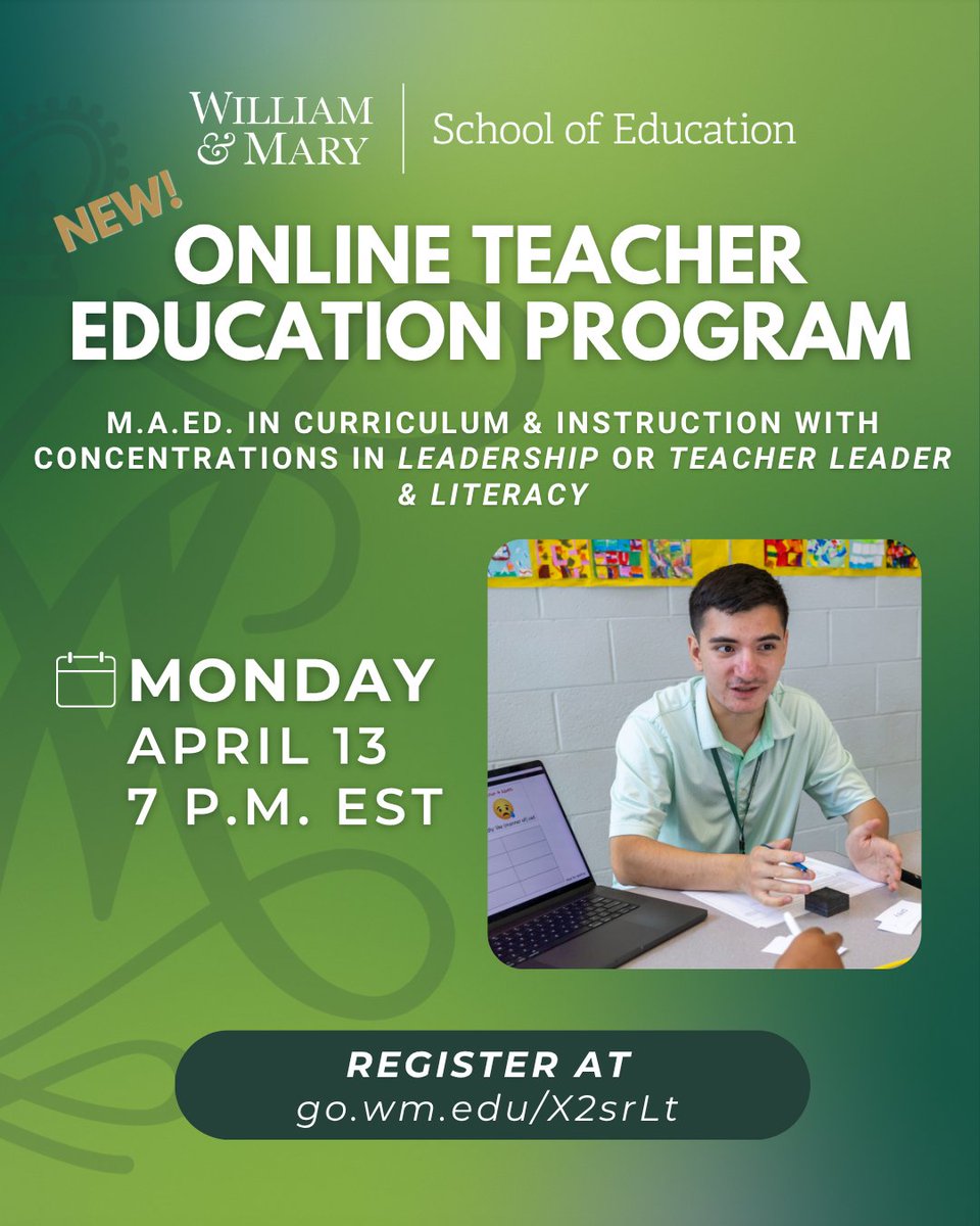 W&M School of Education tweet media