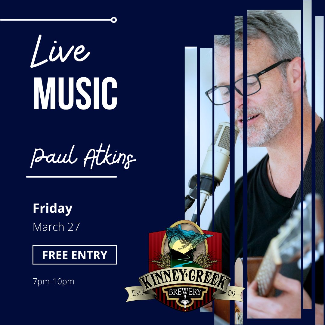 KinneyCreekBrew's tweet image. 🎶 Live Music Tonight at Kinney Creek!

Good beer, good people, and live music to kick off the night.
Come hang out with us in the taproom.

#music #livemusic #rochestermn #rochmn #localmusic #supportlocal #brewery #mnbrewery #breweryevent