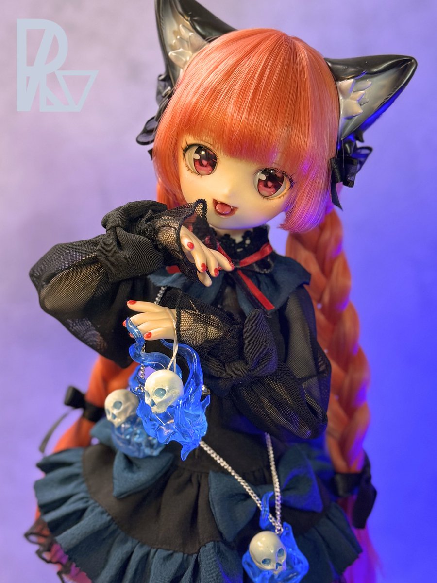 leevampidolls's tweet photo. お燐の水色骸骨炎パーツ
炎は光沢、骸骨は艶消しで仕上げています https://t.co/Gzq6Z8Bnee