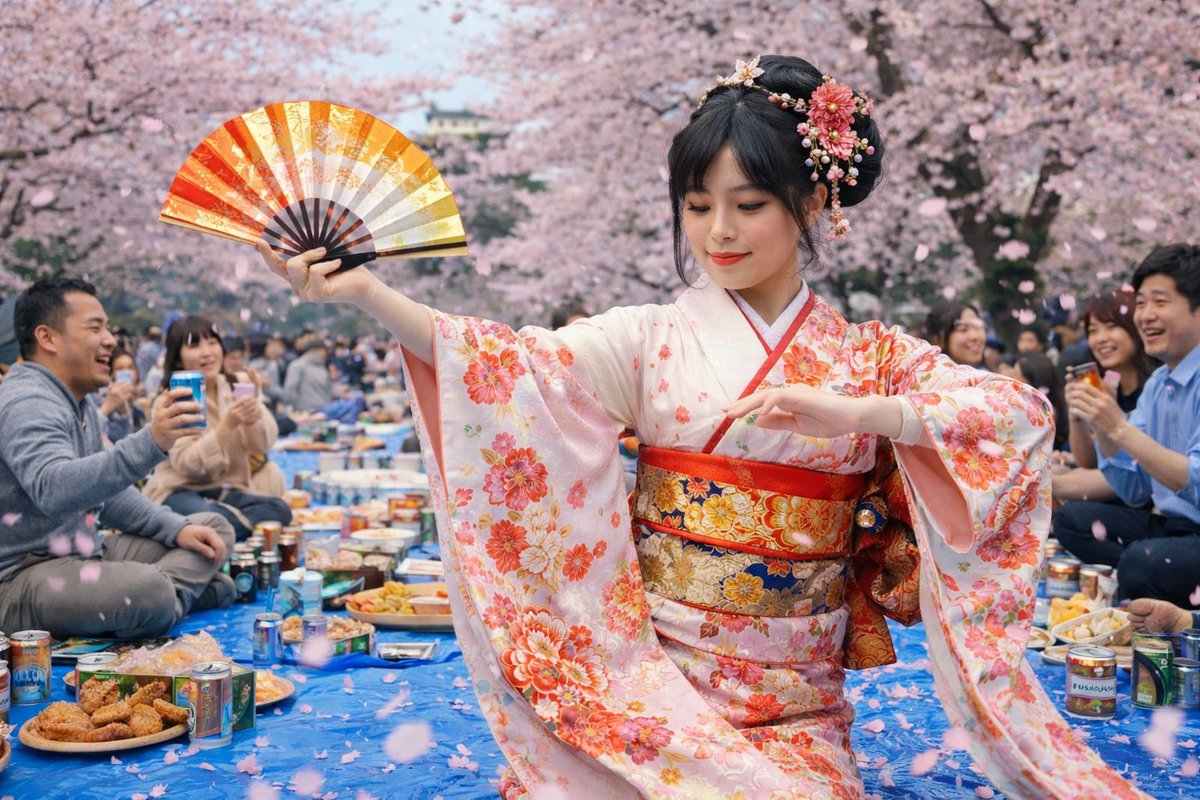 loto616234646's tweet image. 満開の桜の下で、舞うひととき🌸
舞鶴公園の花見は、笑顔と春が重なる場所。
桜吹雪の中で美しさを感じて
Dancing beneath full-bloom cherry blossoms 🌸
Hanami at Maizuru Park is where spring, smiles, and tradition come together.
#CherryBlossoms
#Hanami
#JapanSpring
#KimonoStyle
#Sakura