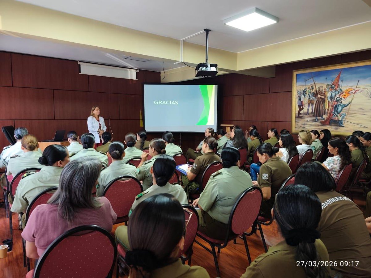 carabhospital's tweet photo. 🏥 Centro Médico Dental de #Arica y #Parinacota realizan jornada de prevención del Cáncer Cervico Uterino en la Prefectura de Arica en la que participaron 59 funcionarios.
#DISALCAR #HOSCAR https://t.co/esSZl2II2M