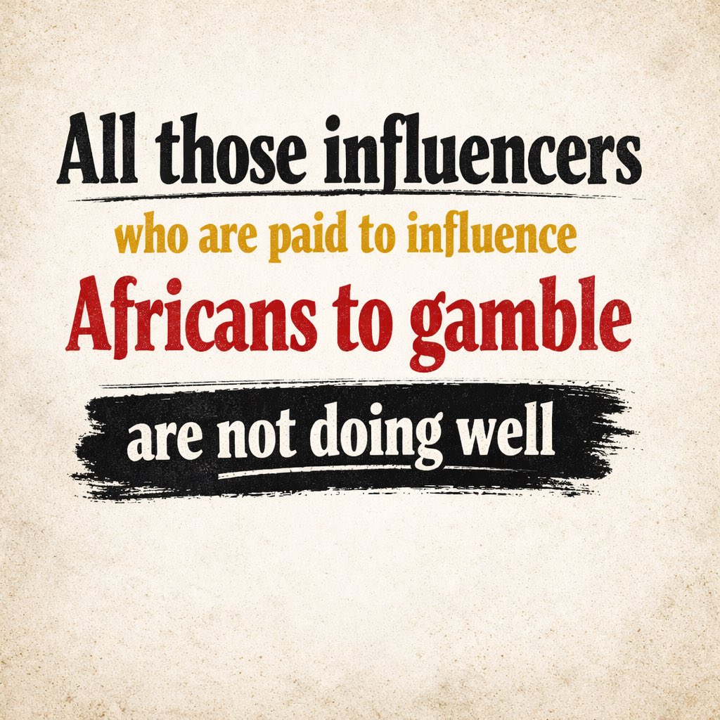 ezumebuo's tweet photo. You ever wondered how those punters and influencers are staking so high on games. They only want to convince you to lose your money. RUN!!!!!! https://t.co/SRVVSAJyRM