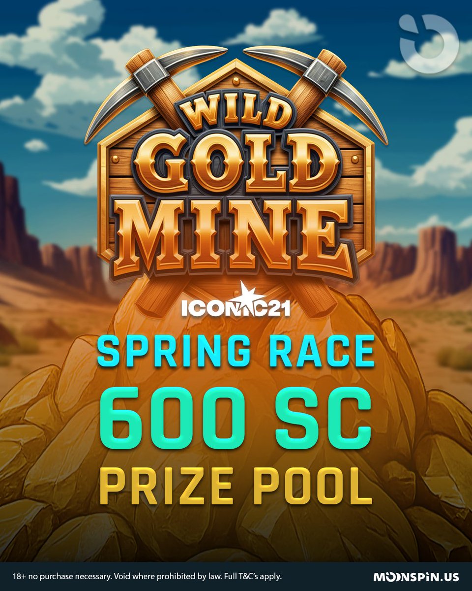 MoonspinUS's tweet photo. 🔥 Final Weekend of the Iconic 21 Race! 🔥

This is your last chance to jump into your favorite Iconic 21 games, earn points, and claim your share of the 600 SC prize pool! 💰

📅 Friday – Sunday (EST)

Don’t miss the final stretch — spin, compete, and finish at the top! 🚀

#WeekendRace #Iconic21 #LeaderboardChallenge #MoonspinUS