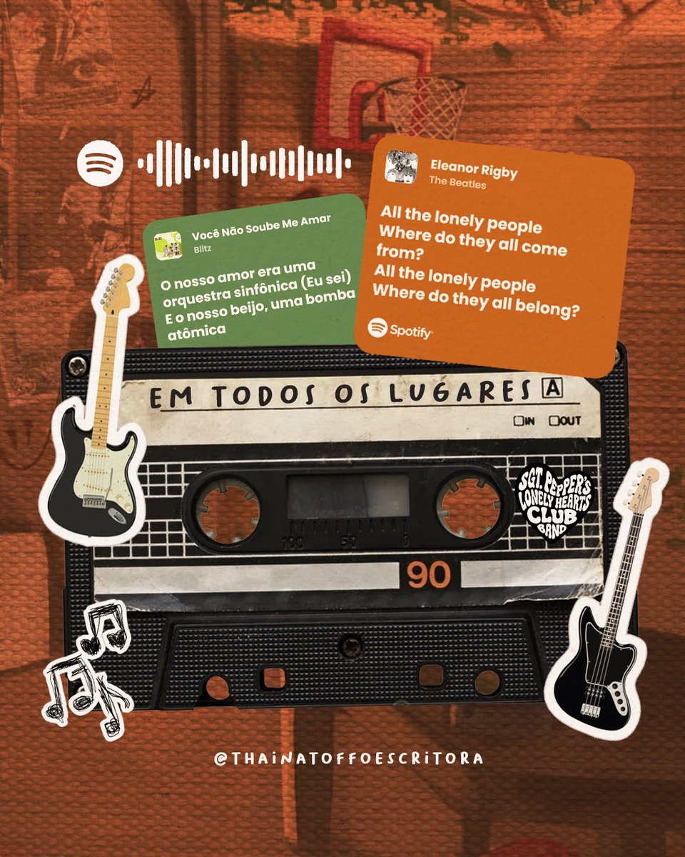 smollsoo's tweet photo. vocês não acharam que um livro sobre uma banda de garagem ia ficar sem playlist né? pois temos duas. e talvez a ordem que você escute mude a forma que você sinta a história #EToL https://t.co/2ONZjBID0h