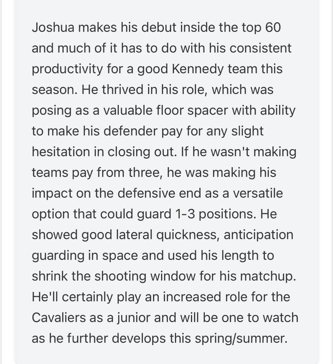 maxwelljosh2028's tweet photo. Thanks @ColbyGHoops and 🙌🏽@PrepHoopsMD for the recognition https://t.co/YrOPdwEZqy