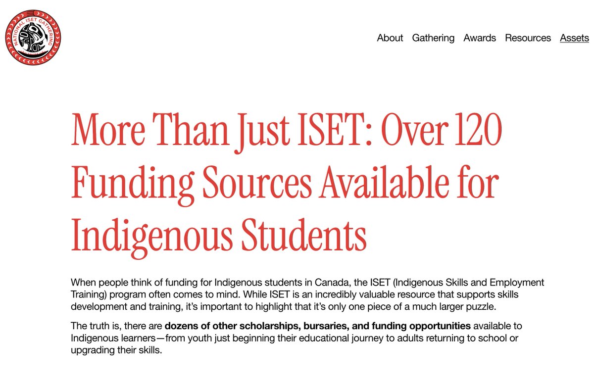 AB_Students's tweet image. MT @TIOntario:
Do you know a student who could use some extra financial support? There are 120+ funding sources available to support Indigenous learners, &amp;amp; you can find info on all of them in one document.
Learn more: ow.ly/i8MM50X2RrS

#IndigenousStudents #FinancialSupport