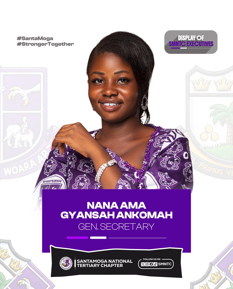 SantaMogaNC's tweet photo. Meet the leaders behind the SantaMoga National Tertiary Chapter.  We are officially unveiling the team ready to take us to new heights.  #SantaMoga #SMNTC #StrongerTogether #StudentLeaders https://t.co/fVxsDFOB9S