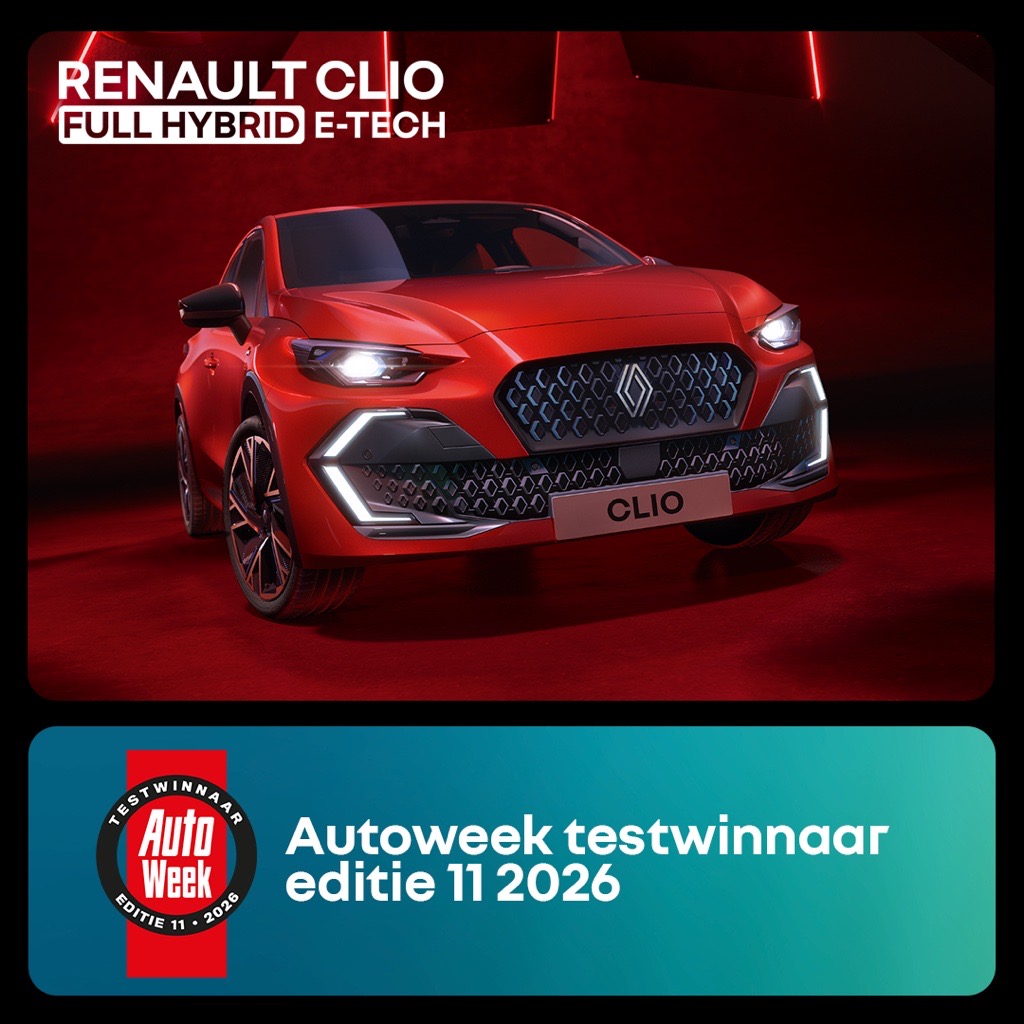 Renault_NL's tweet image. de nieuwe #Renault #Clio #fullhybrid #ETech is de trotse testwinnaar van AutoWeek – editie 11 🏆
met zijn sterke prestaties, comfort en lage gebruikskosten laat hij de concurrentie ver achter zich. ontdek de Renault Clio full hybrid E-Tech: bit.ly/renault-nieuwe…
