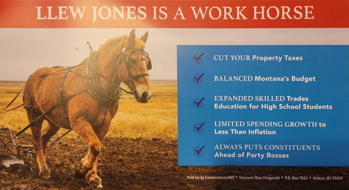 lemmiwinkster's tweet image. Proof that "R" Llew Jones of Montana is paid for with liberal dark money. 

#MTPol #MTNews #MTSen #MTLeg  @MTGOP @MTHouseGOP @MTSenateGOP @GovGianfort