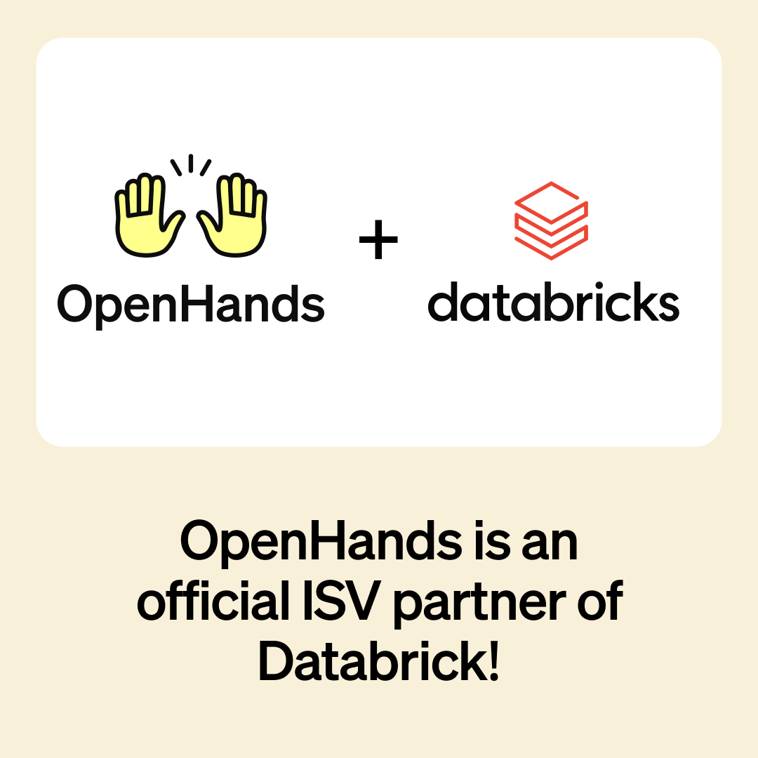 We’re excited to share that OpenHands is now part of the @databricks ...