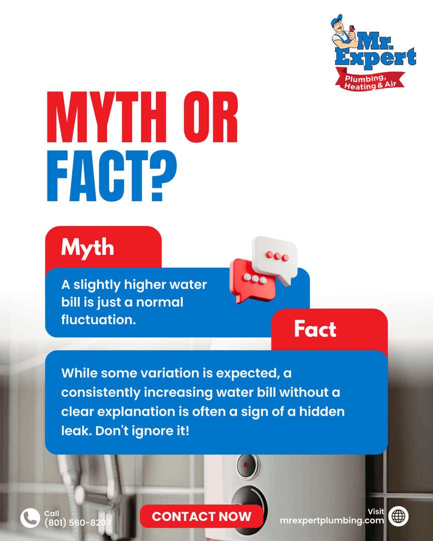 MrExpertPlmbg's tweet image. Mr. Expert Plumbing spots leaks others miss with advanced detection - no digging required. Same-day service, A+ BBB rated since 2002.

#waterbillmyth #hiddenleaks #plumbingfacts #leakdetection #savemoney #plumbingsolutions #saltlakecity #utah #mrexpertplumbing