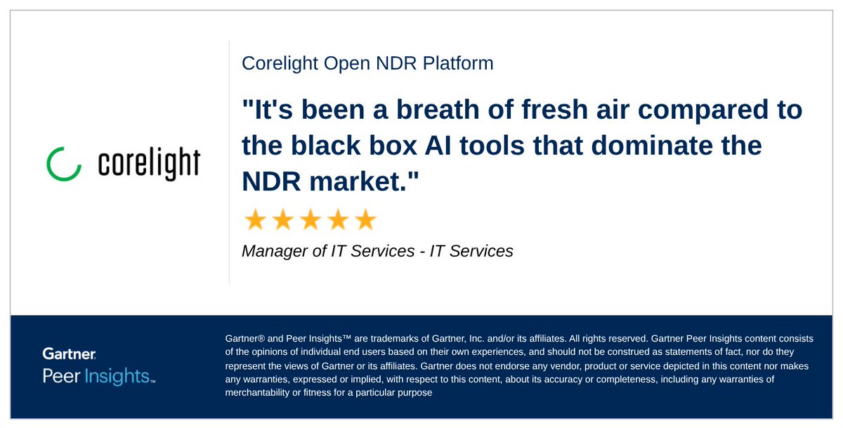 Corelight tweet media