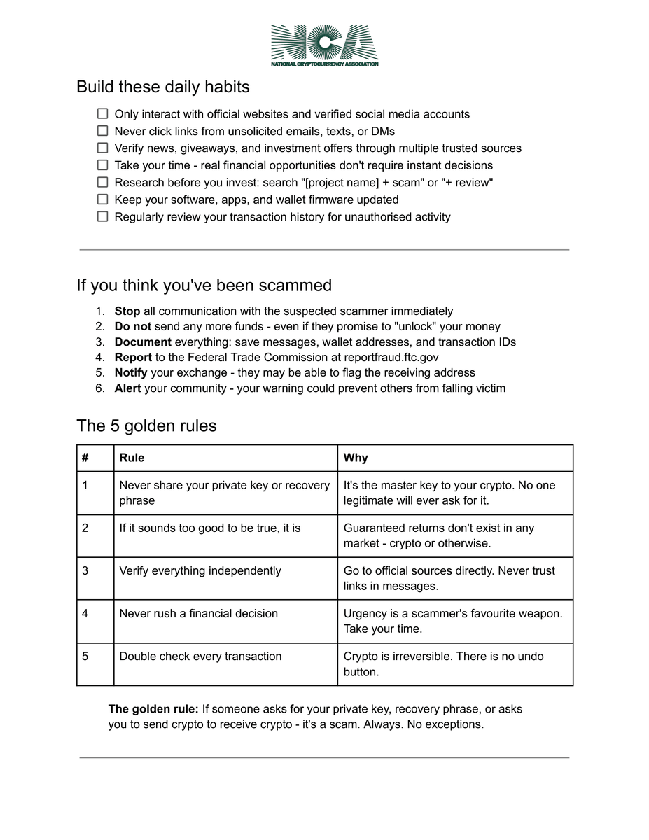 National Cryptocurrency Association tweet media