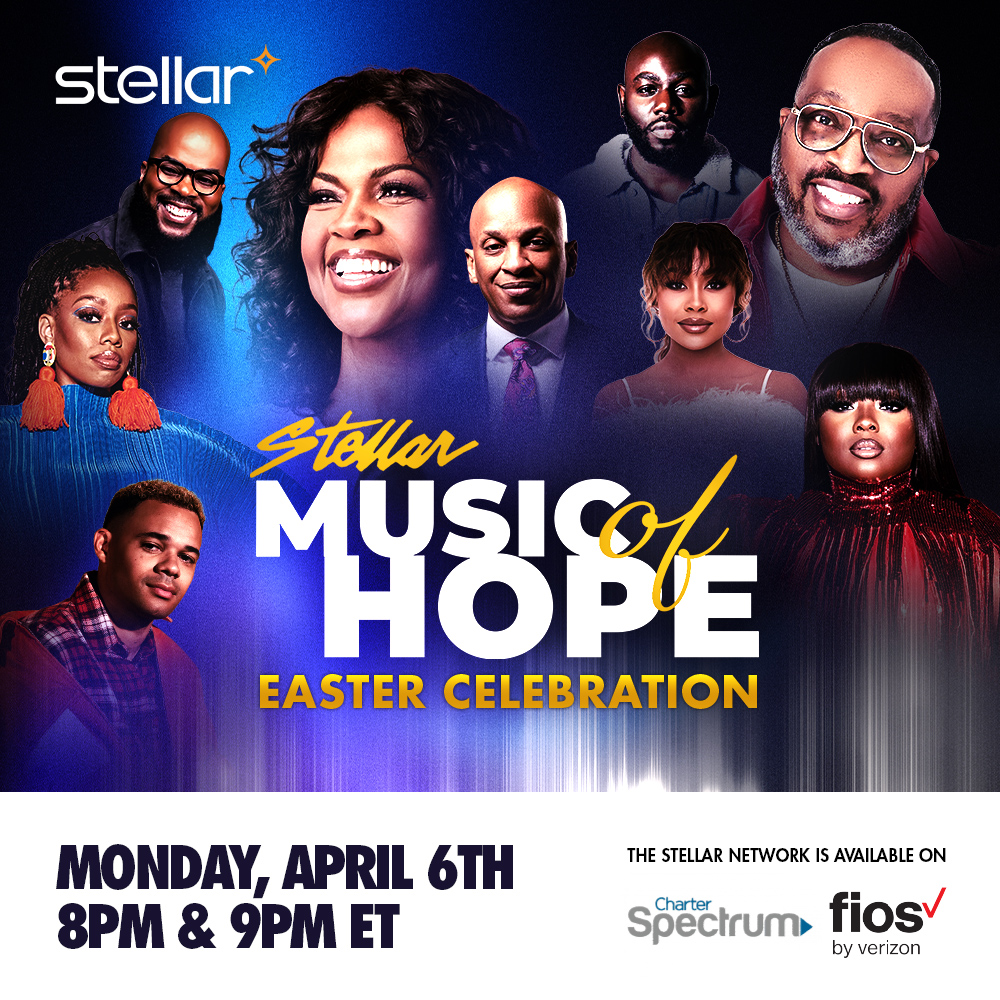 StellarTVnet's tweet image. Celebrate the Easter season with powerful praise and inspiration 🙌🏽✨

Tune in to Stellar Music of Hope on the Stellar Network, hosted by #JekalynCarr &amp;amp; #TaurenWells. A night of uplifting gospel performances you don’t want to miss! ✝️🎶 Find more info @ stellartv.com