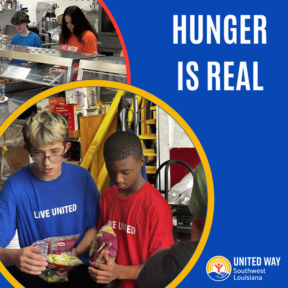 UnitedWaySWLA's tweet photo. School meals are a lifeline for many kids.
When school closes, the need doesn’t.

Through United Against Child Hunger, we’ve delivered 50,000+ Weekend Food Packs. 🍎

Volunteer for Day of Caring on May 2: LINK

#EndChildHunger #ALICE https://t.co/rWmfN4E2Tk