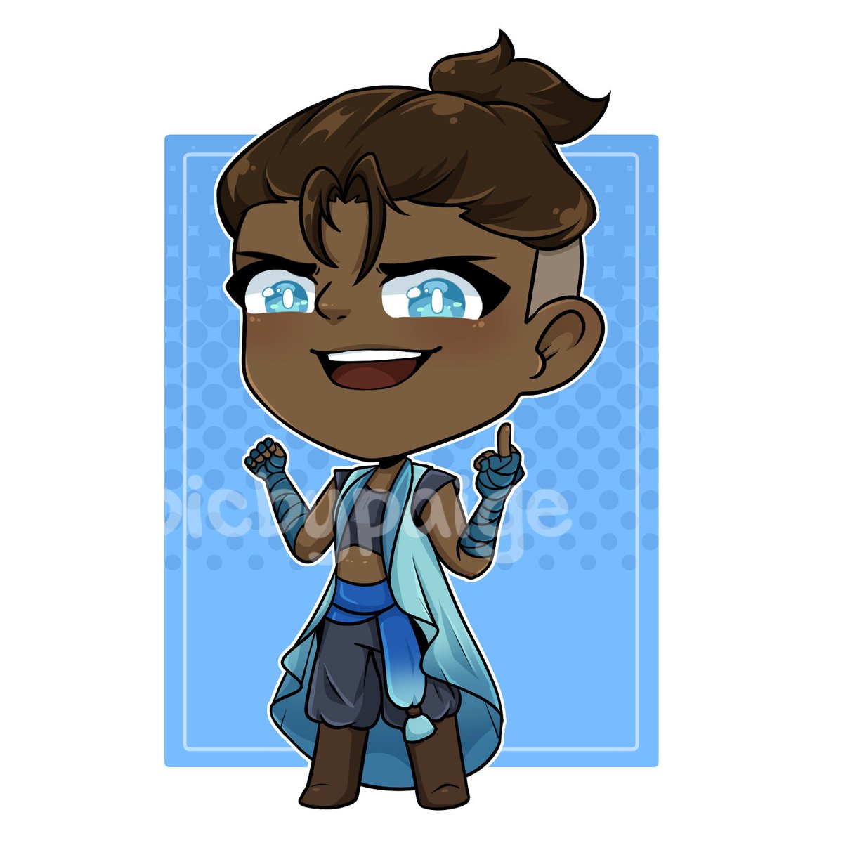 picbypaige's tweet photo. Last of my two #mighynein chibi’s! Of course it’s these two 😆

#criticalrolefanart #criticalrole #mightyneinfanart https://t.co/U1CHyQCP3e