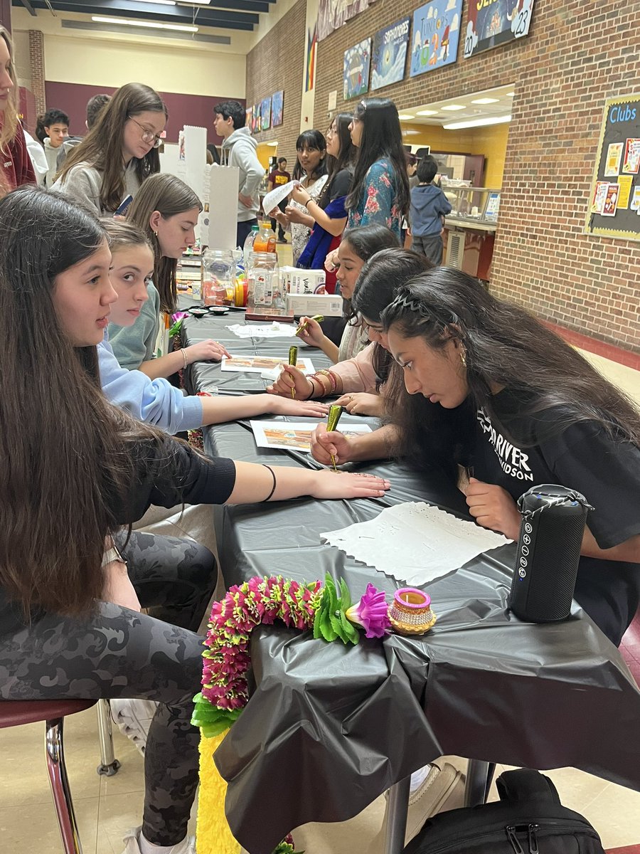 PCSDMendonHS's tweet photo. Heritage day! One of our favorite days of the year - student led, embracing all of our unique cultures! 🌎 https://t.co/wT9V9U0P2A